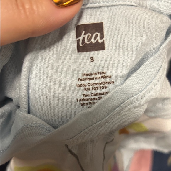 Toddler Girls Tea Collection Colorful Kids Graphic T-Shirts Set - 3 - Picture 8 of 8